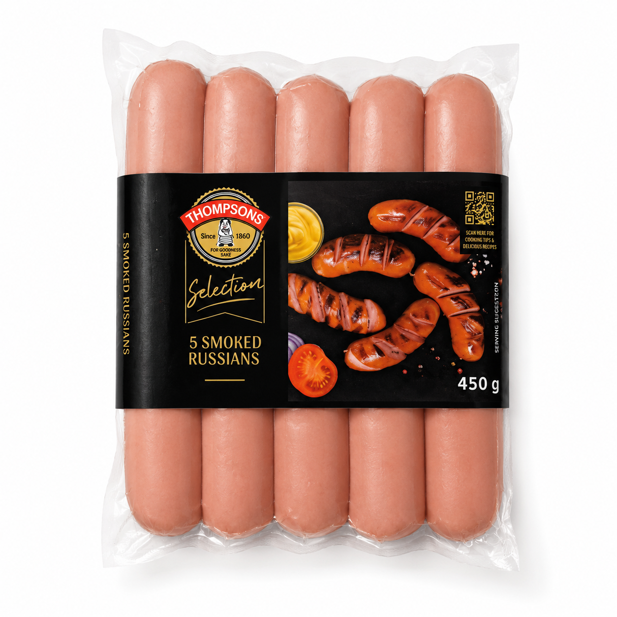 Smoked Russians 450g